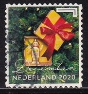 1467 - Nederland nvph 3888 gestempeld , Decemberzegel ,, Verzenden, Na 1940, Gestempeld
