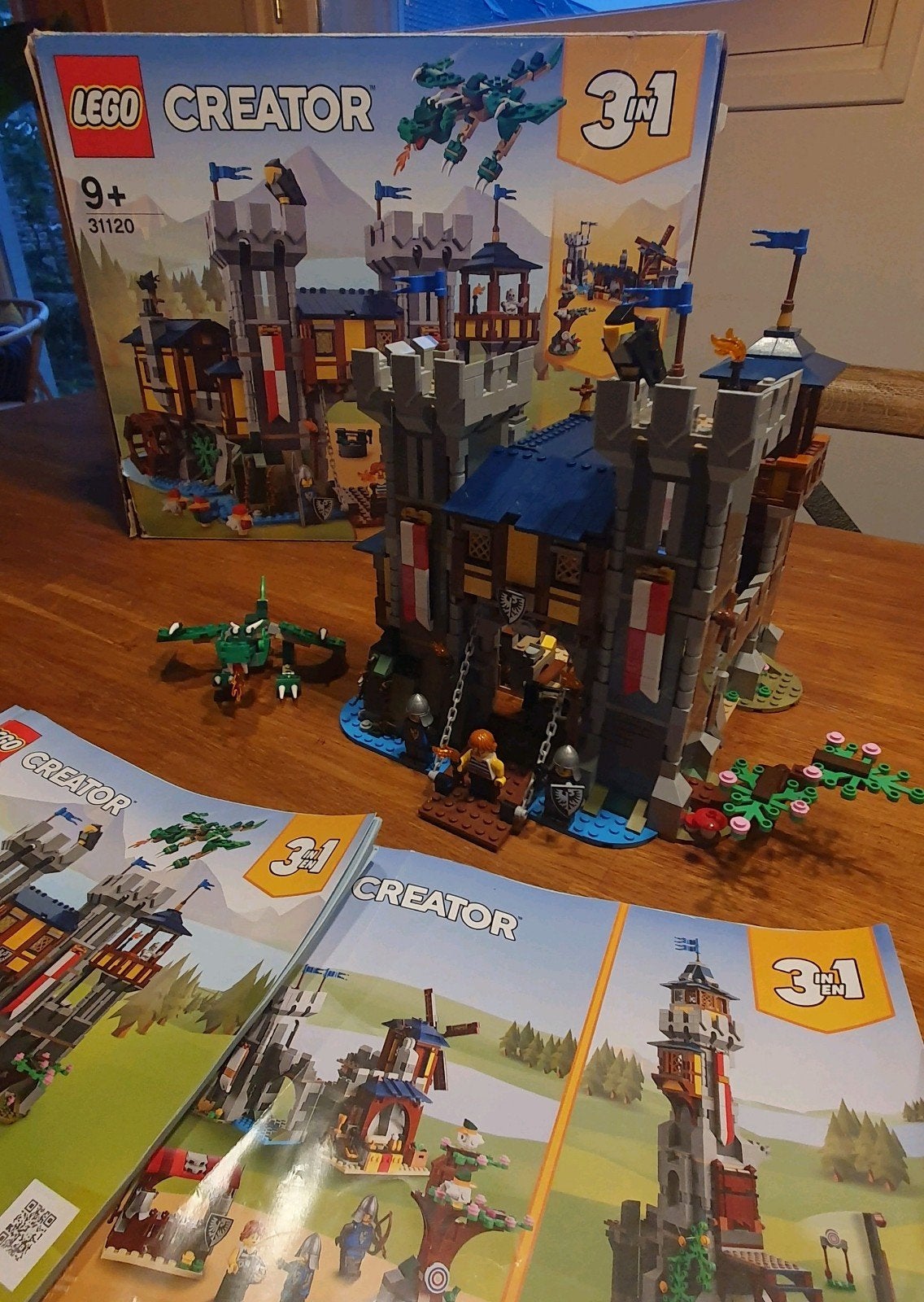 Lego Middeleeuws kasteel 31120 | Creator 3-in-1, Inclusief instructies, Gebruikt, Lego, Ophalen of Verzenden