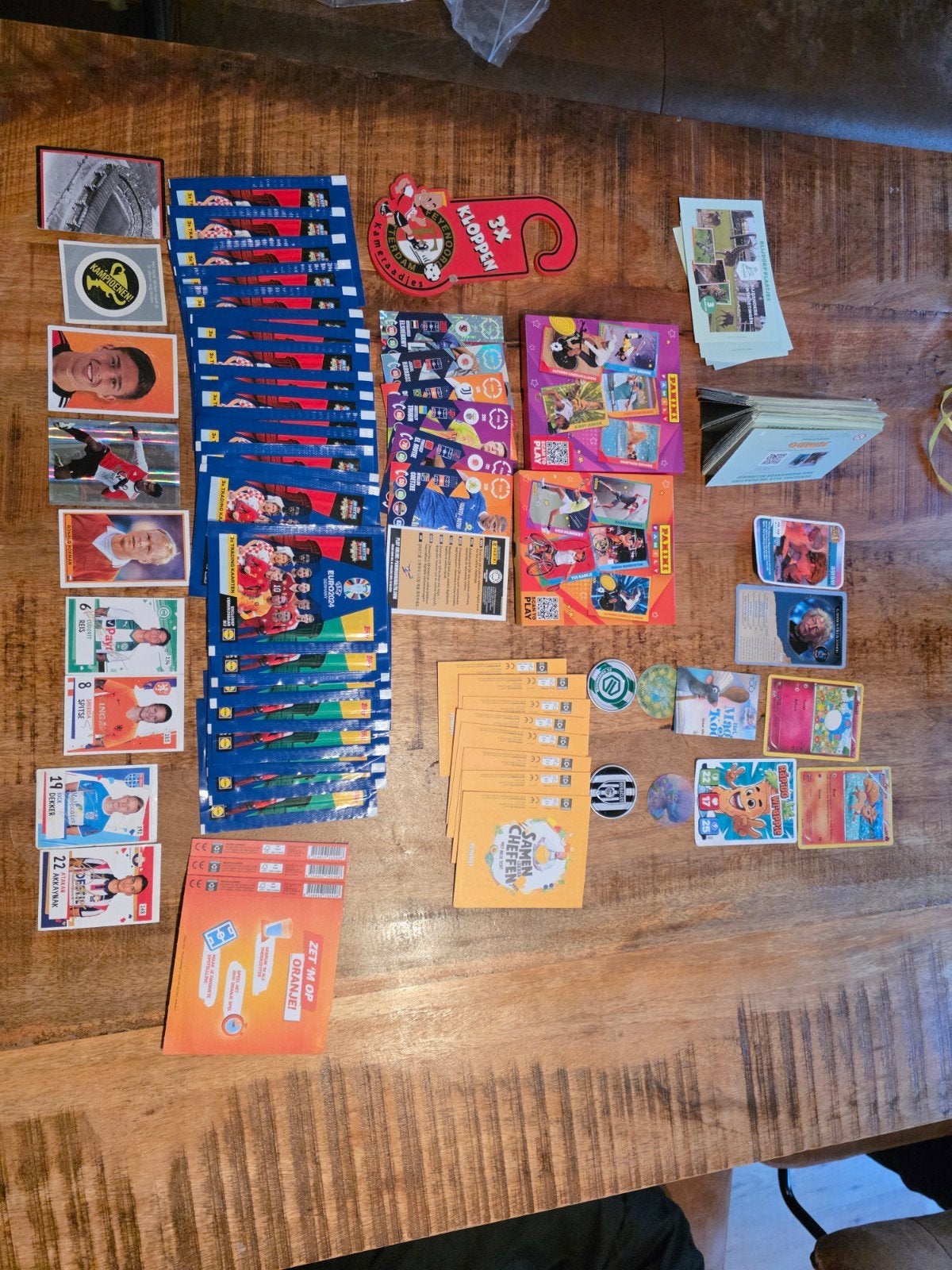 Grote verzameling Panini, Jumbo, AH en meer kaarten, Ophalen of Verzenden, Zo goed als nieuw