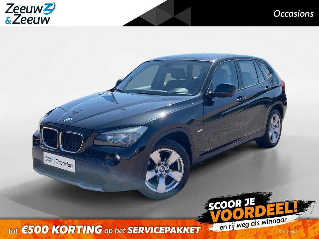 BMW X1 sDrive18i Executive *Automaat*Cruise Control*Stoelver, Auto's, BMW, Euro 5, 4 cilinders, 150 pk, Zwart