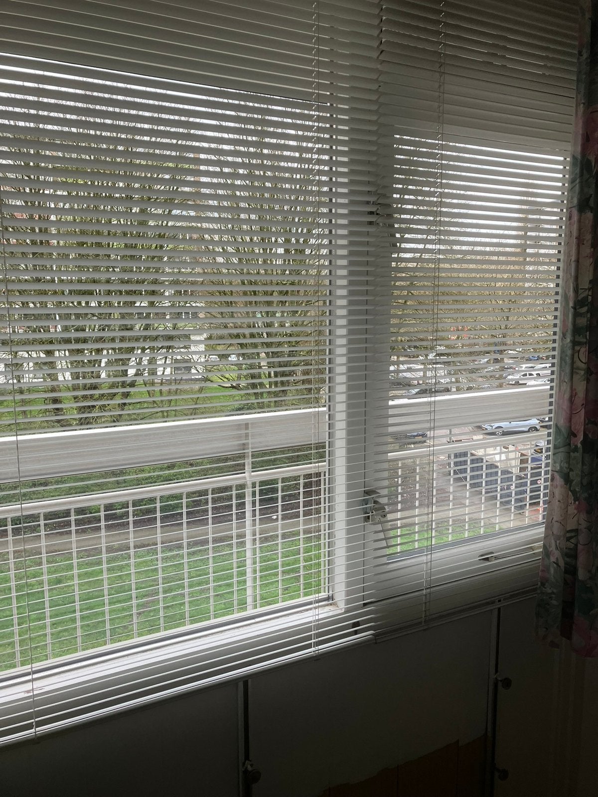 Luxaflex 25 mm Wit, hoogte 1.75 m., diverse afmetingen, Luxaflex, Ophalen, Zo goed als nieuw, Wit