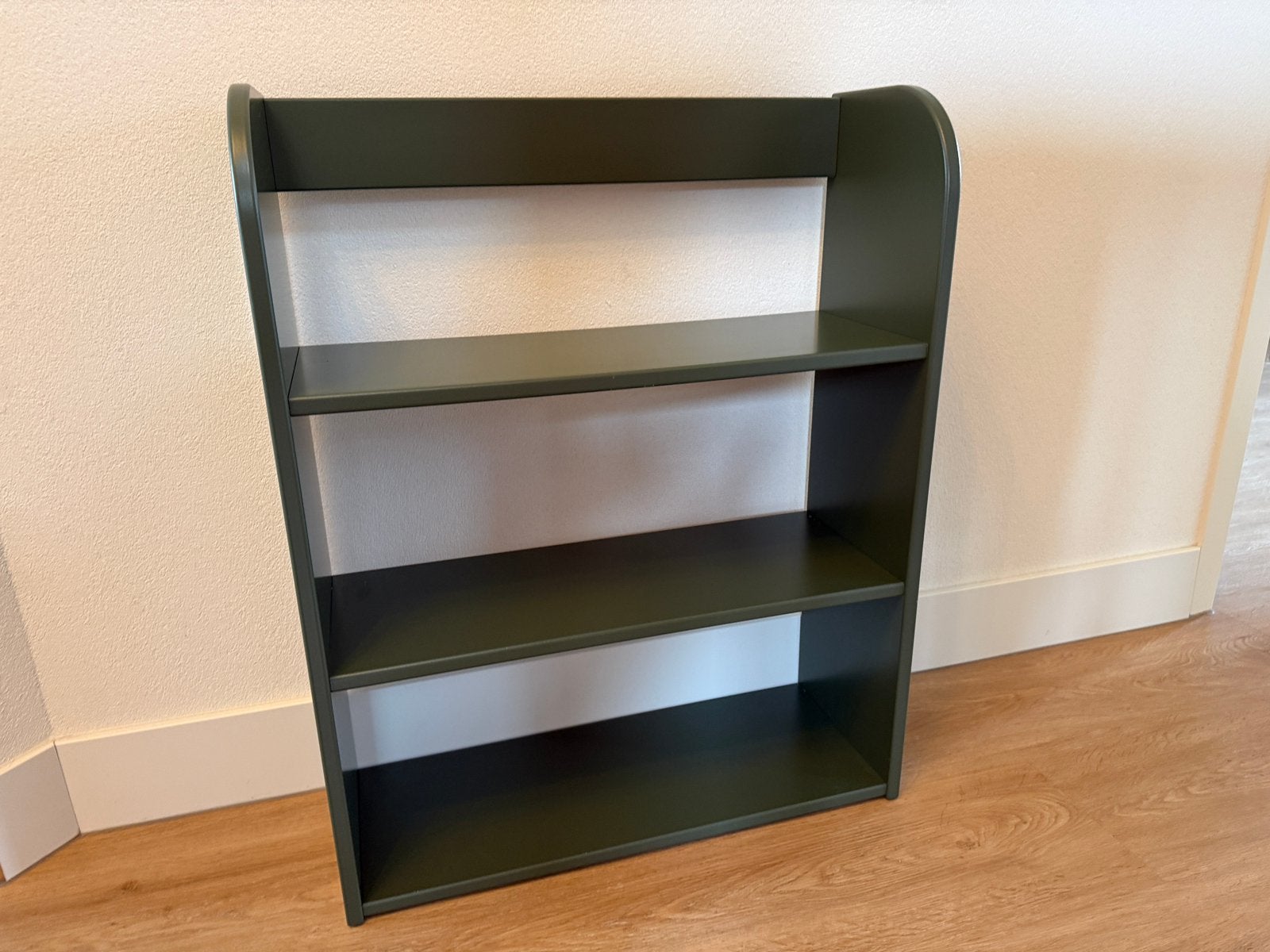 FlexaWorld boekenrek donkergroen, Ophalen, Gebruikt, Overige typen