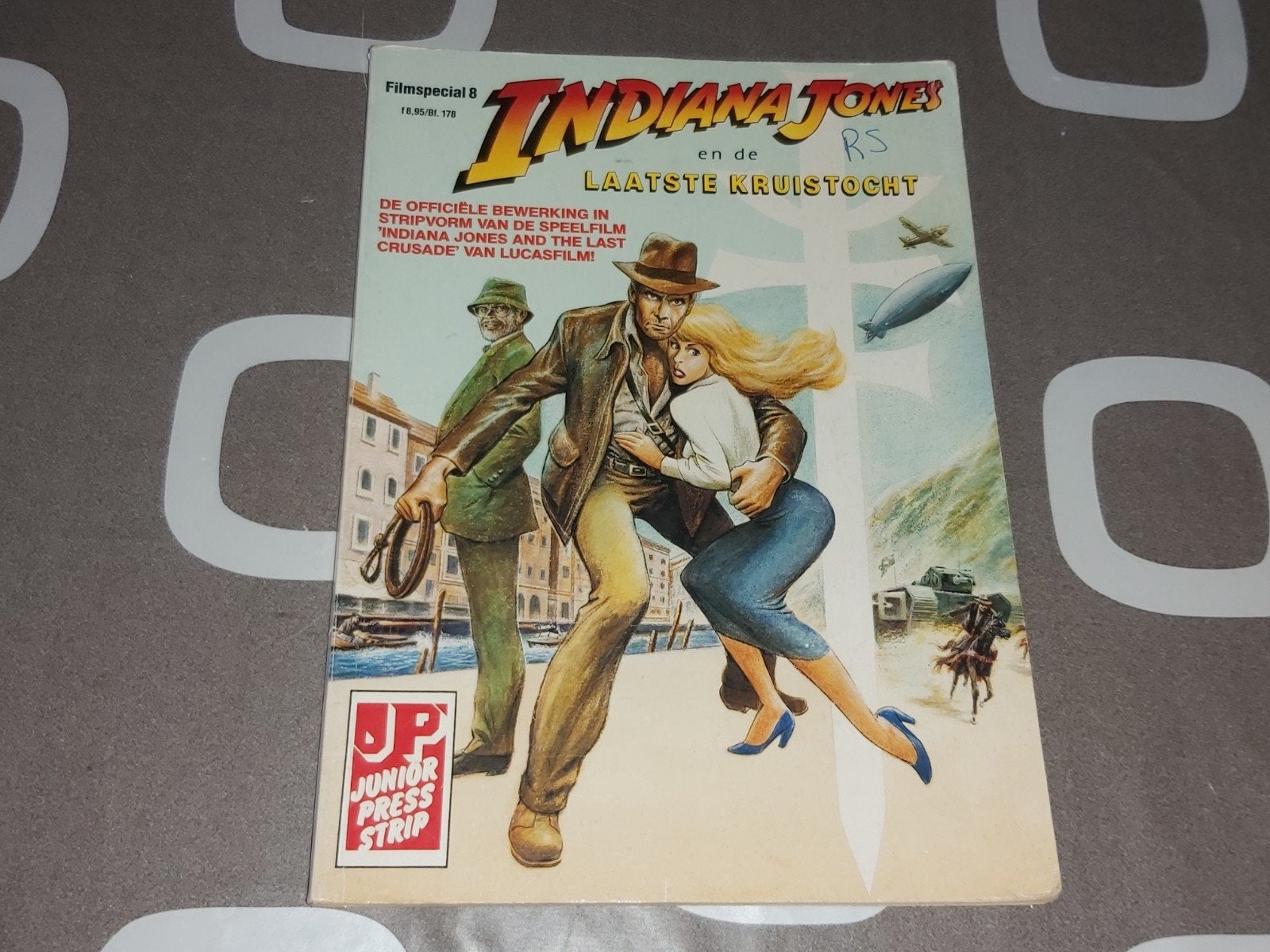 Indiana Jones. En De Laatste Kruistocht Boek. 1989. Vintage., Boeken, Ophalen of Verzenden, Zo goed als nieuw, Film- of Tv-bewerking