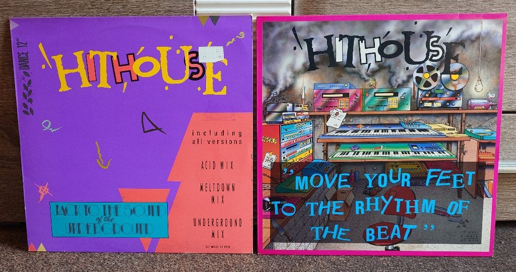 2x Maxi Hithouse , Peter Slaghuis, Verzenden, Dance, Zo goed als nieuw, 12 inch