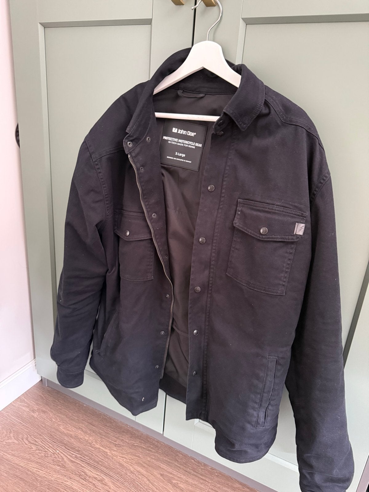 John Doe Motorshirt XL - AAA Veiligheid - Zo goed als nieuw, Ophalen, Tweedehands, Heren, Overige typen