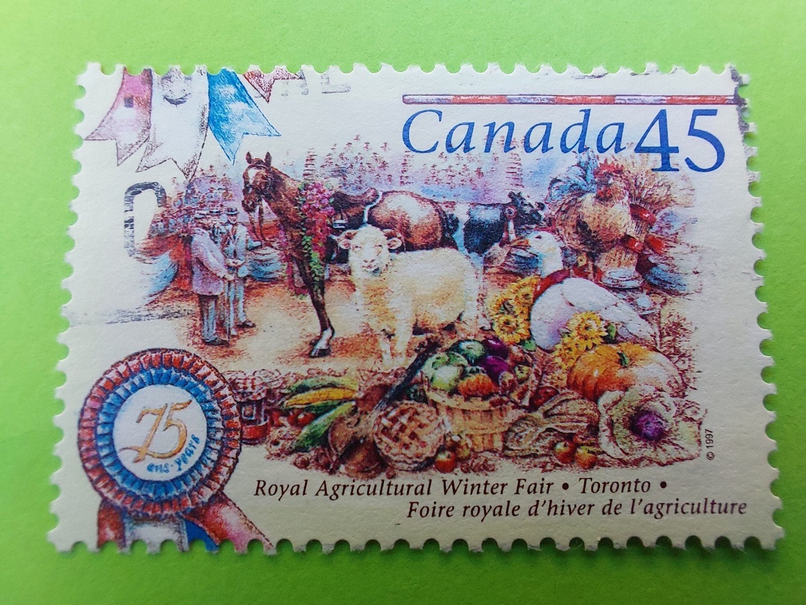 1997 Postzegel Canada, Verzenden, Noord-Amerika