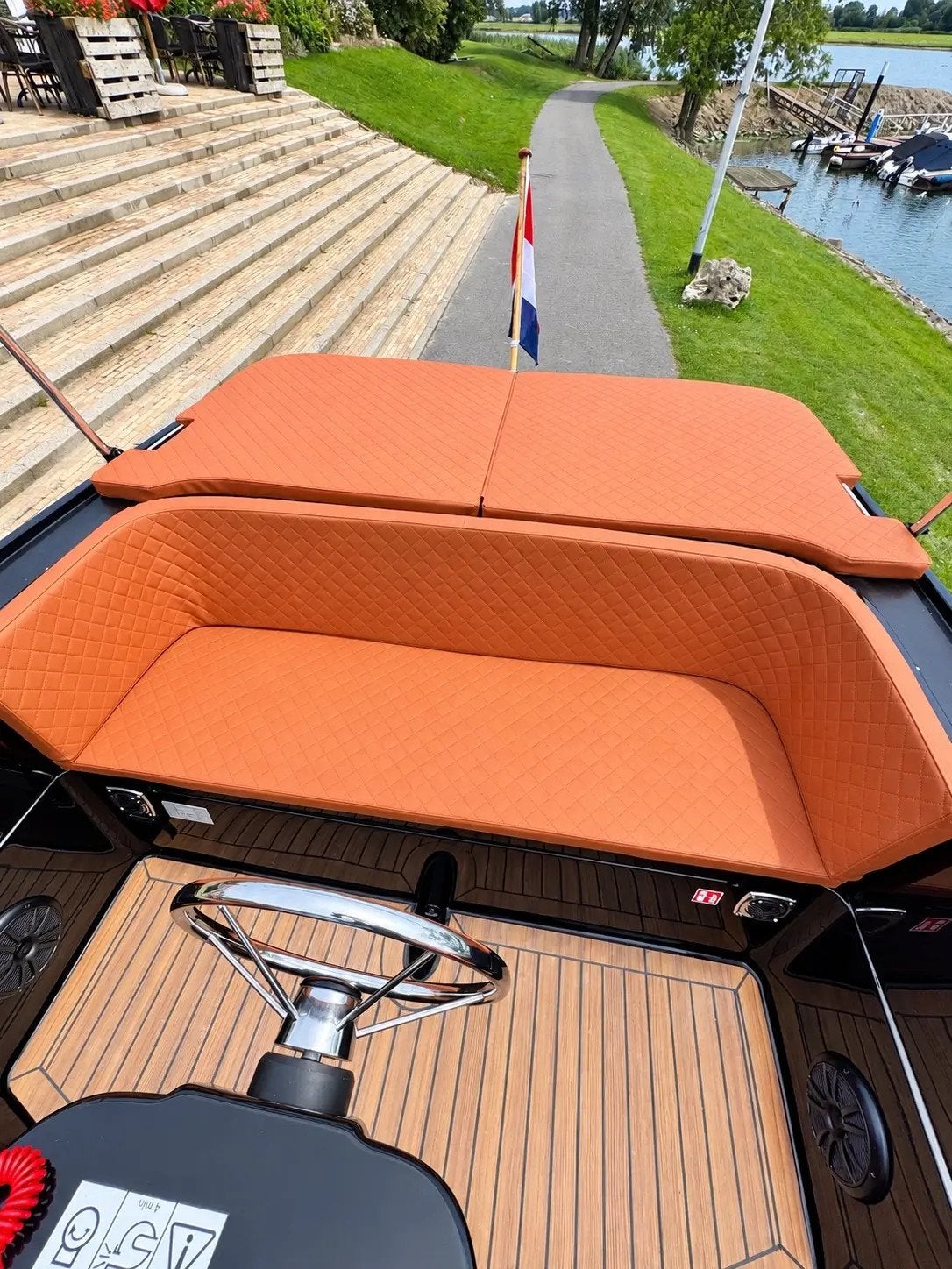 Maassloep 590 Honda 20pk nieuw full opties, Overige materialen, Overige typen, Overige brandstoffen, Nieuw