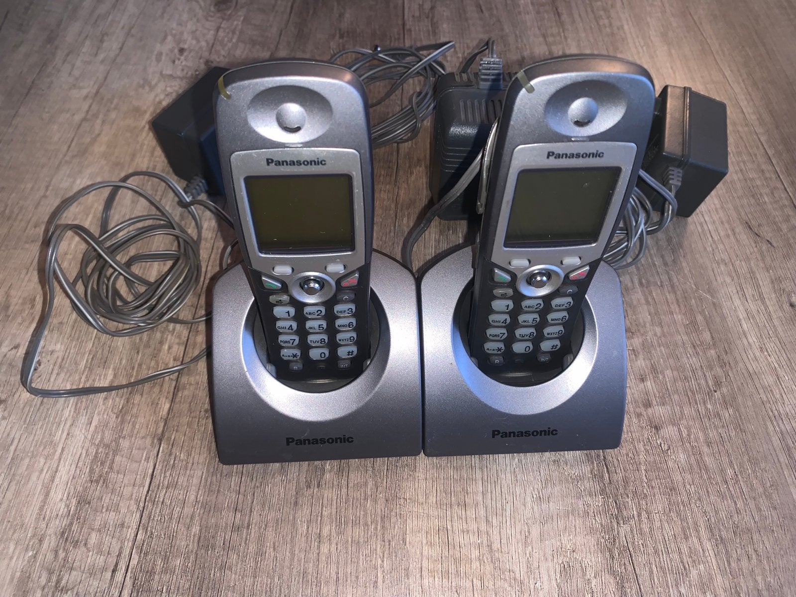 Panasonic draadloze telefoons (set van 2), Ophalen of Verzenden, Gebruikt, 2 handsets
