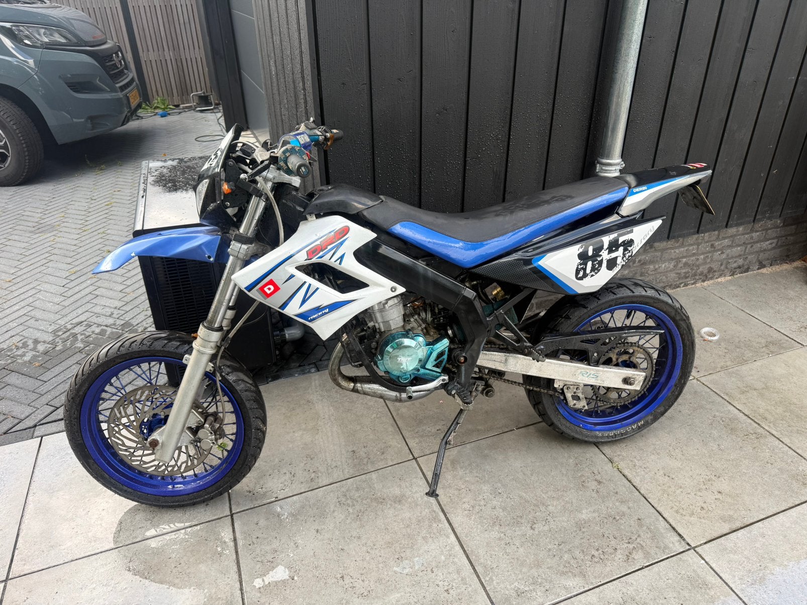 Derbi senda 85th edition 2008, Ophalen, Gebruikt
