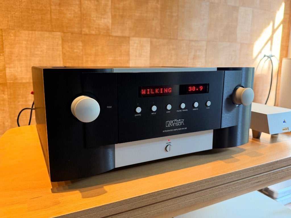 Mark Levinson no585 - geintegreerde versterker, Info@marklevinson.com, Amp 1, Mark Levinson, Zo goed als nieuw