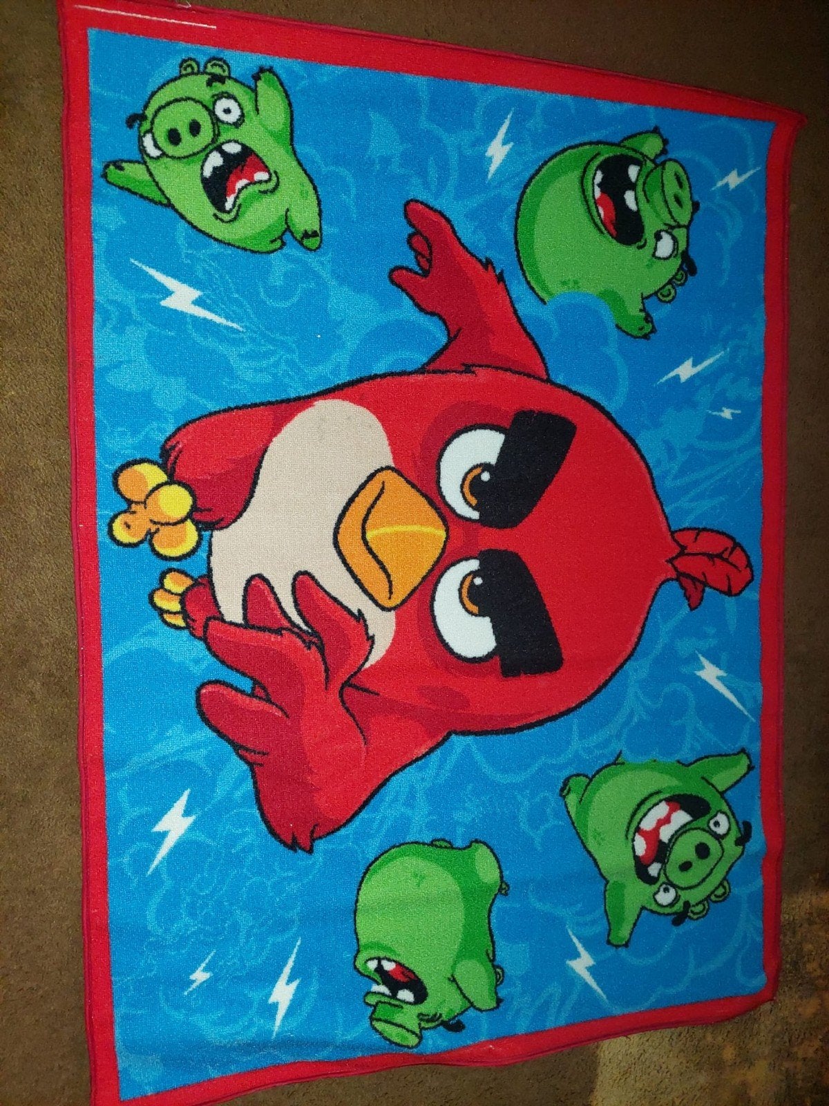 Angry Birds Speelkleed - Leuk voor de Kinder/ jongskamer., Ophalen of Verzenden