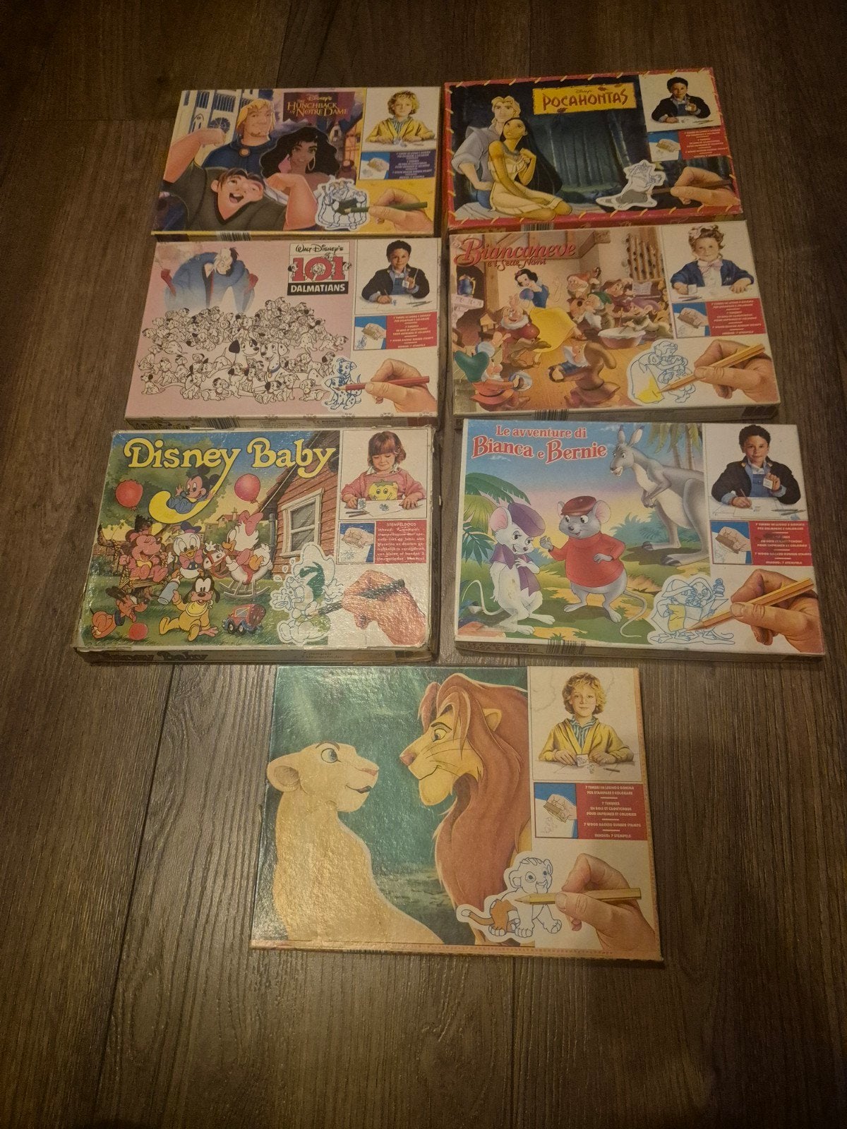 Vintage jaren 90 Disney stempels, Ophalen of Verzenden