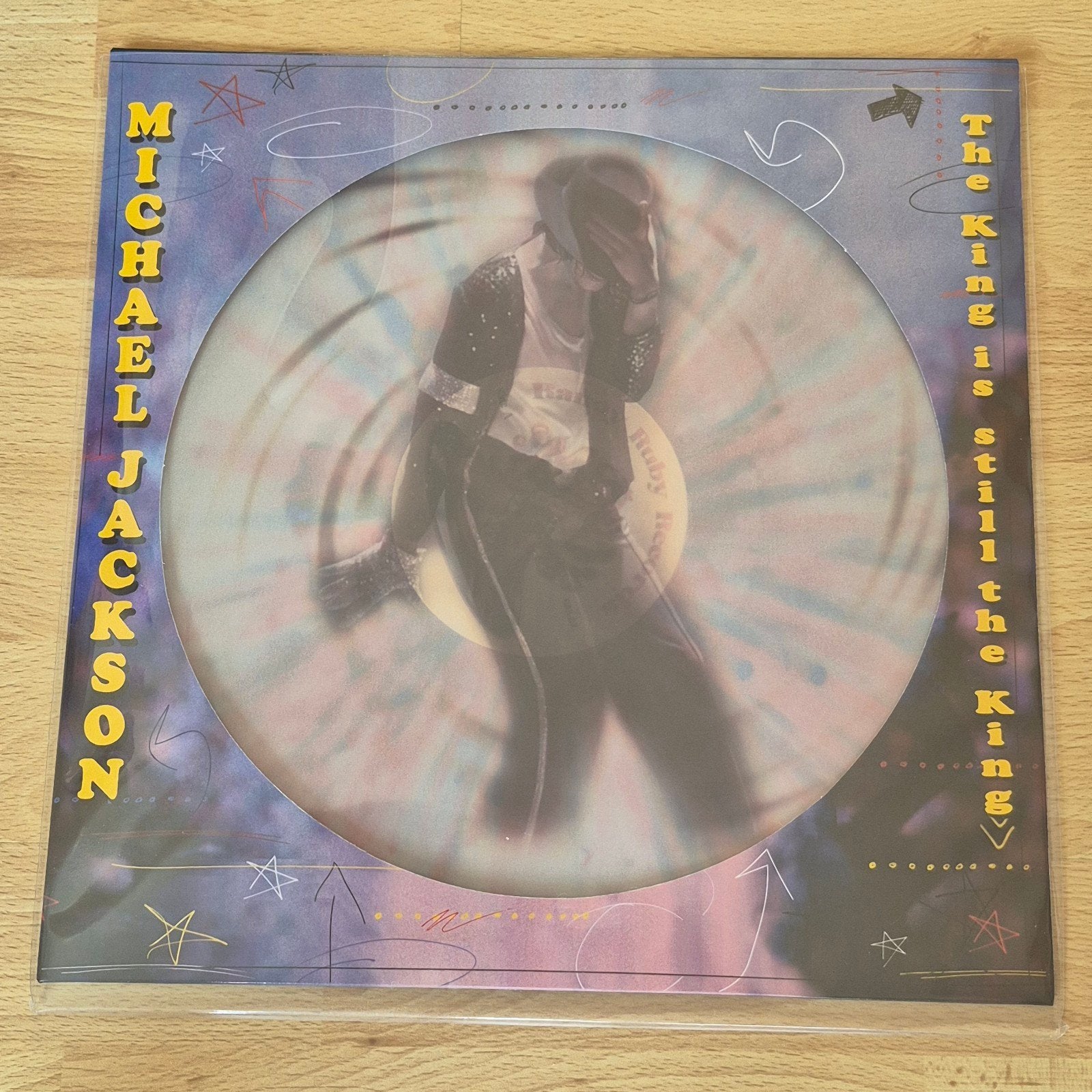 Michael Jackson - The king is still the king color vinyl lim, Overige genres, Ophalen of Verzenden, Nieuw in verpakking, Speciale editie