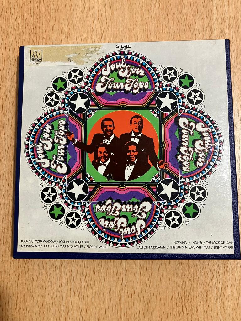 4 track band ampex origineel Four Tops, Ophalen of Verzenden, Bandrecorder, Met banden