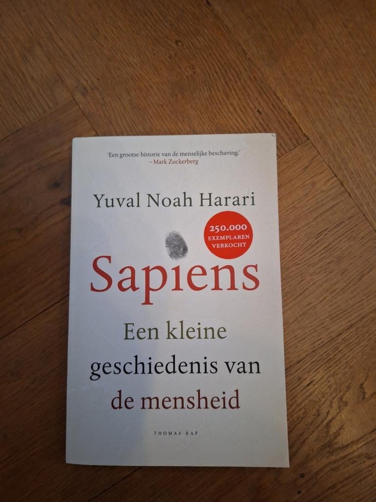 Sapiens - Yuval Harari, Ophalen of Verzenden, 20e eeuw of later, Zo goed als nieuw, Yuval Noah Harari
