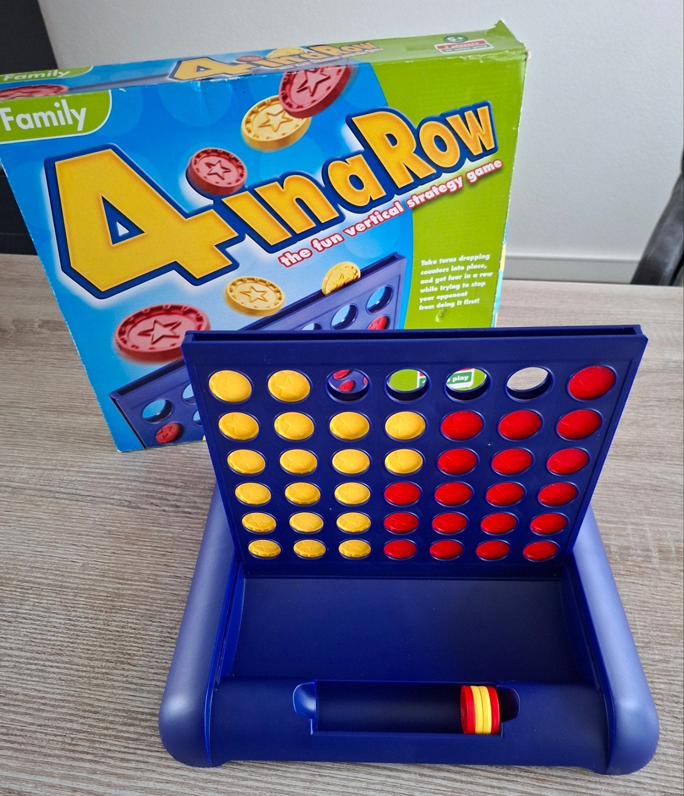 4 op een Rij, Een of twee spelers, Ophalen of Verzenden, Zo goed als nieuw