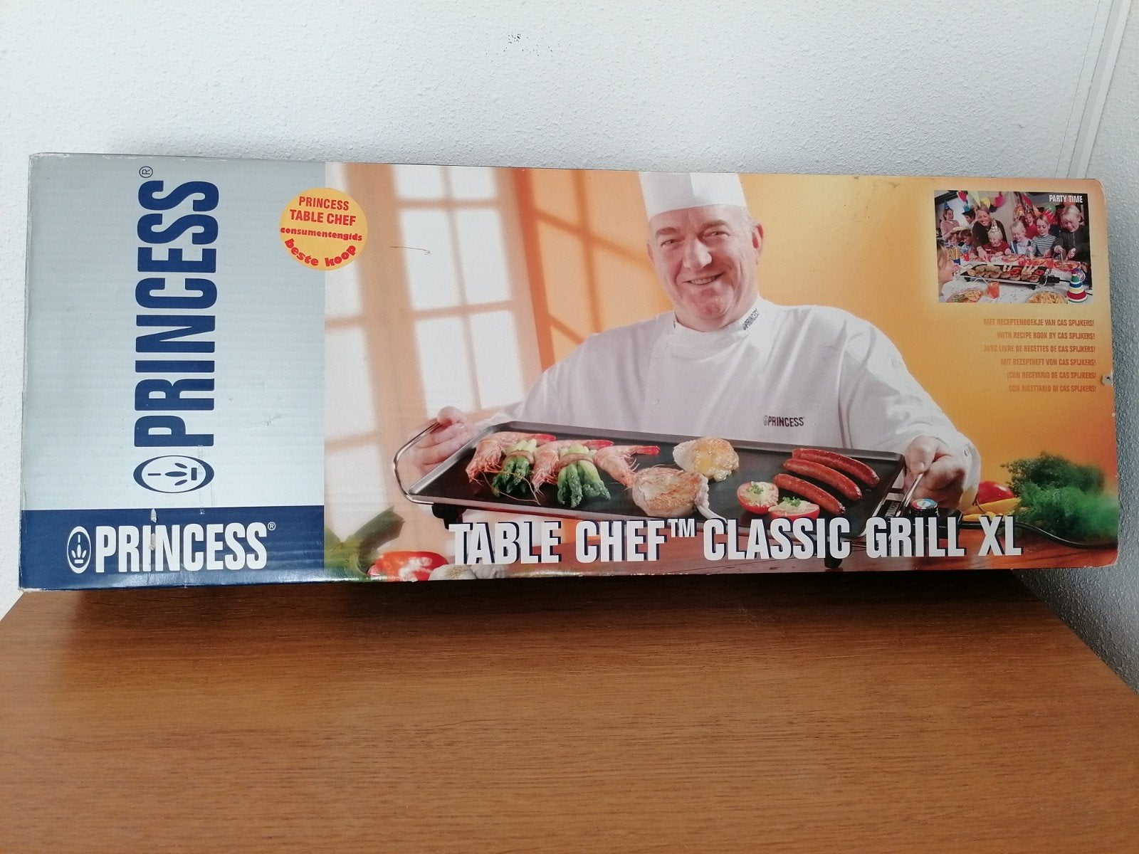 Princess Classic Grill XL. Grillplaat. Elektrische barbecue., Ophalen of Verzenden, Gebruikt