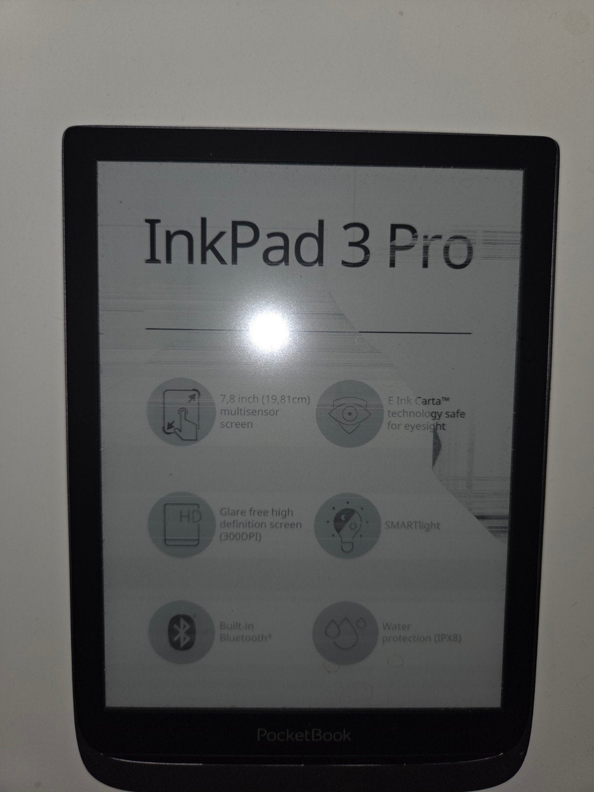 Pocketbook Inkpad 3 Pro met defect scherm, Ophalen of Verzenden, Pocketbook, 7 inch, Niet werkend