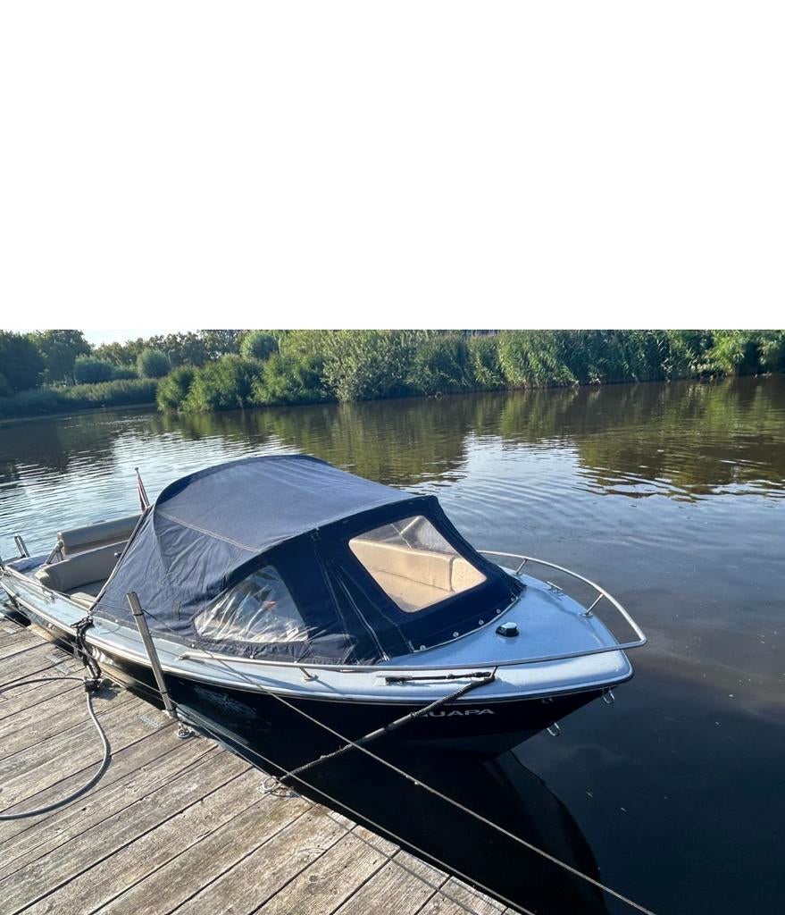 Compleet vernieuwde sloep met 30 pk Yamaha motor en trailer, Ophalen of Verzenden, Zo goed als nieuw, Benzine, Buitenboordmotor