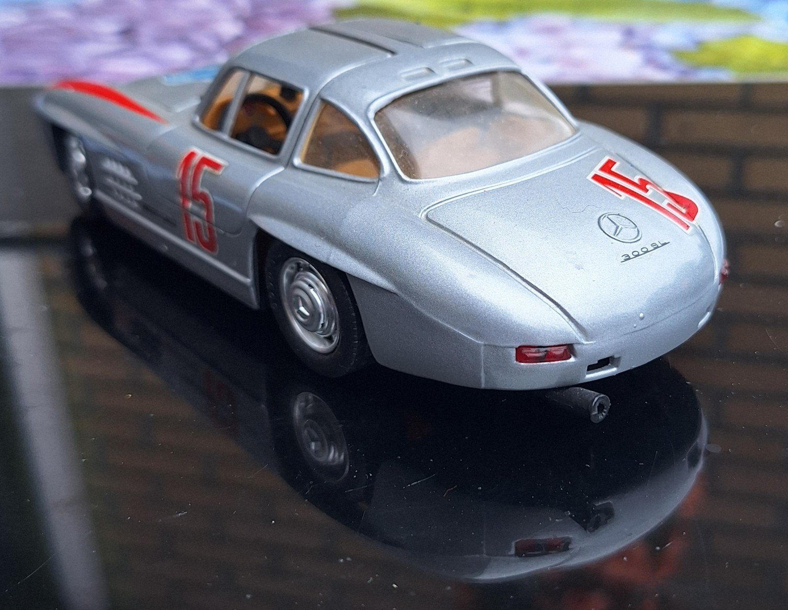 revell mercedes 300 sl, Ophalen of Verzenden, Zo goed als nieuw, Auto, Revell