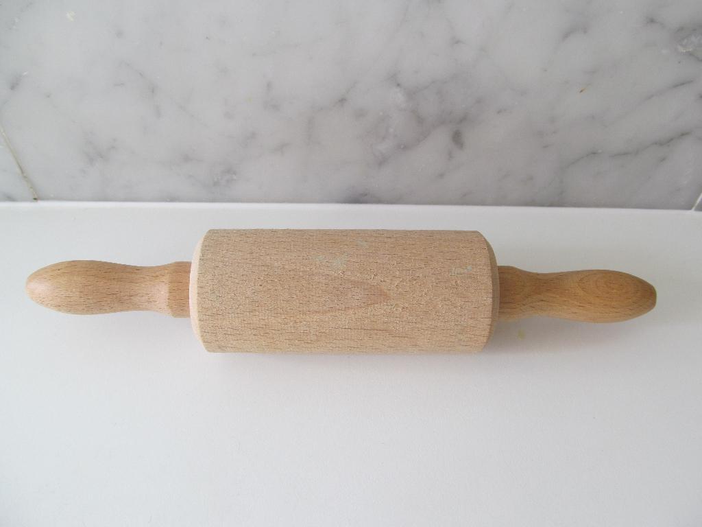 Kleine houten deegroller, Ophalen of Verzenden, Zo goed als nieuw, Hout