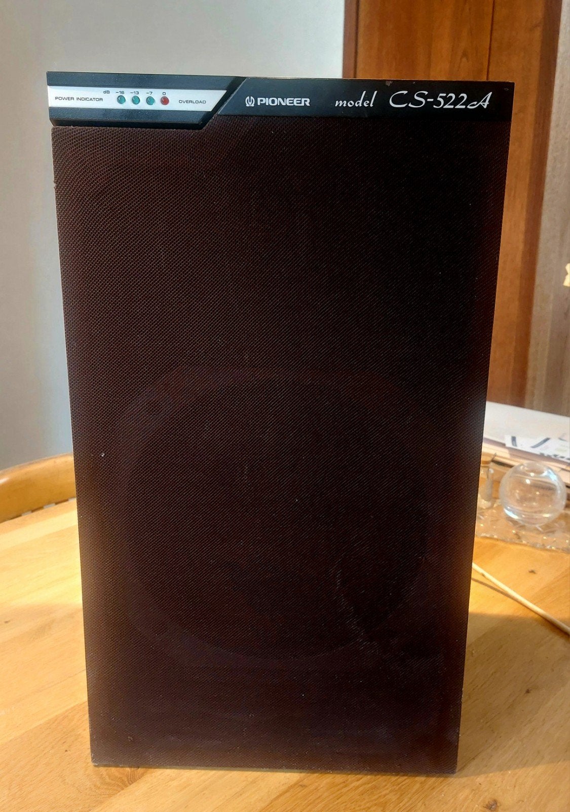 2 x Pioneer CS-522A Luidsprekers - Vintage Geluid, Ophalen, Stereo speakers, Gebruikt, Inclusief kabels