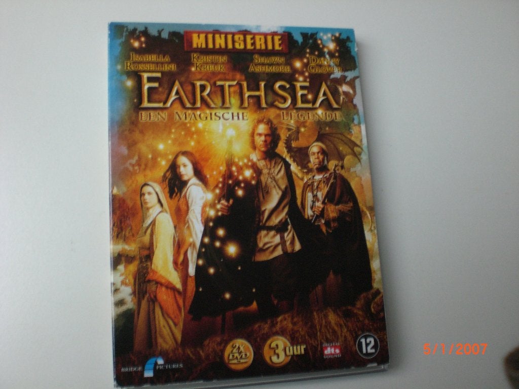 dvd Earthsea Isabella Rossellini Kristen Kreuk Danny Glover, Vanaf 12 jaar, Ophalen of Verzenden, Zo goed als nieuw, Actie en Avontuur