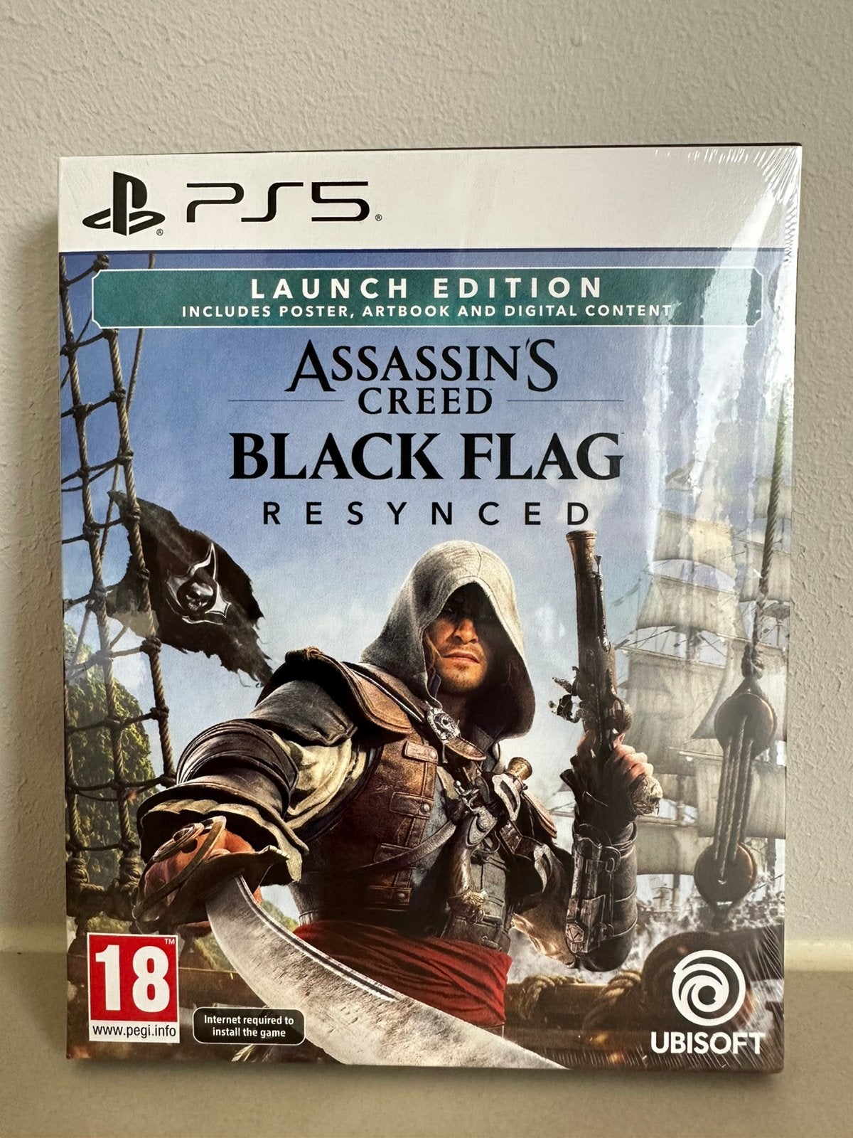 🎮 PS5 Assassin’s Creed Black Flag Resynced Launch Edition🆕, Spelcomputers en Games, Ophalen of Verzenden, Nieuw, Vanaf 18 jaar