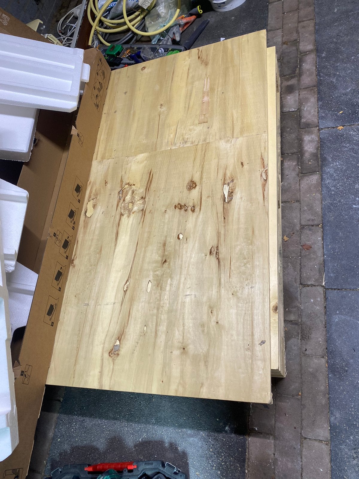 twee paletten, Doe-het-zelf en Verbouw, Hout en Planken, Ophalen of Verzenden, Zo goed als nieuw, Pallet, Minder dan 200 cm