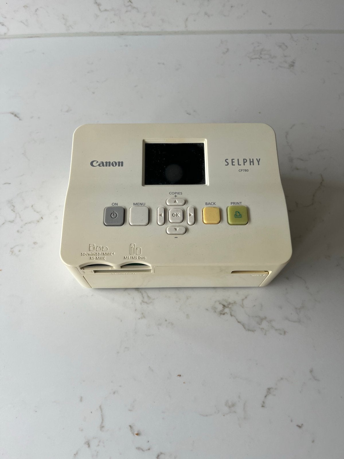 Canon Selphy CP780 Fotoprinter - Compact en Draagbaar, Computers en Software, Ophalen, Gebruikt, Fotoprinter, Kleur printen