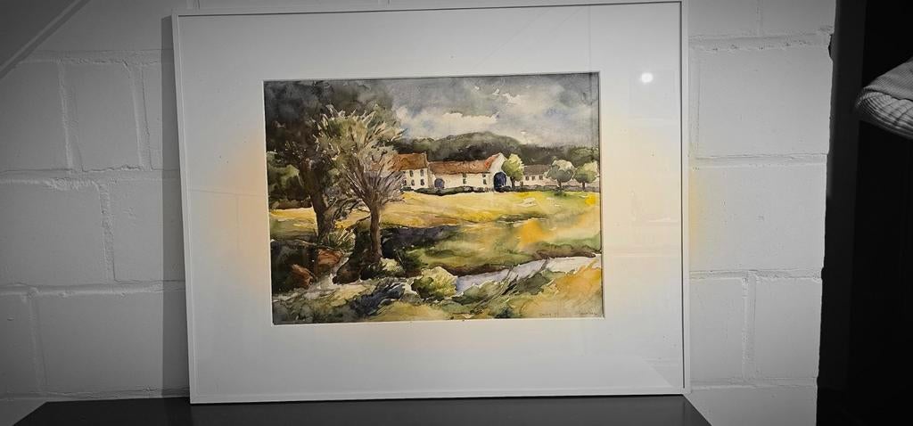 Schilderij "Slenaken" van Emilia Hauser, Antiek en Kunst, Ophalen