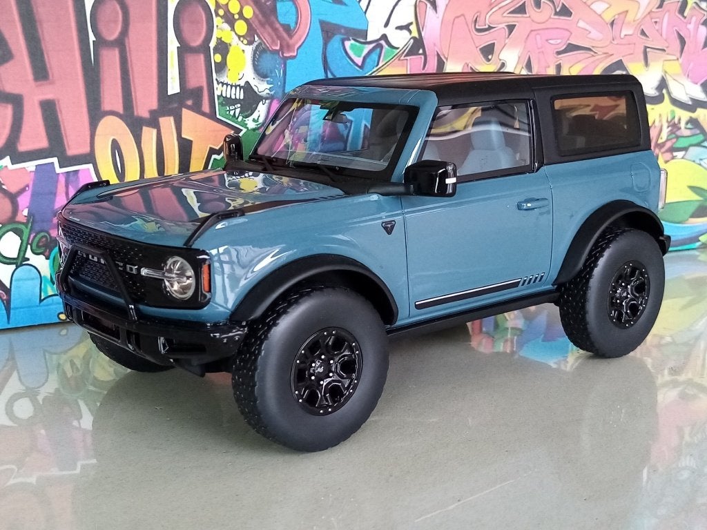 Ford Bronco 1/18 GT Spirit --NIEUW--, Hobby en Vrije tijd, Modelauto's | 1:18, Ophalen of Verzenden, Nieuw, Auto, Overige merken
