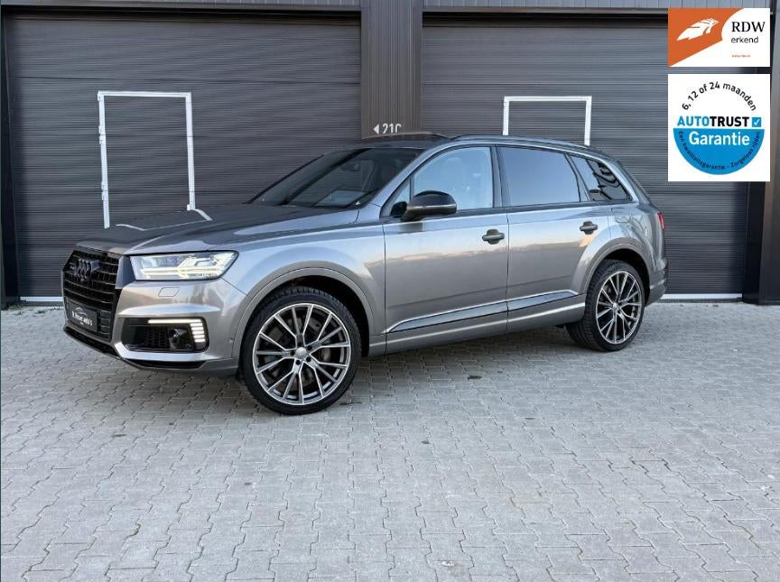 Audi Q7 Etron 2016 full option B&O/360 camera/pano/softclose, Auto's, Automaat, 258 pk, 2420 kg, Bedrijf