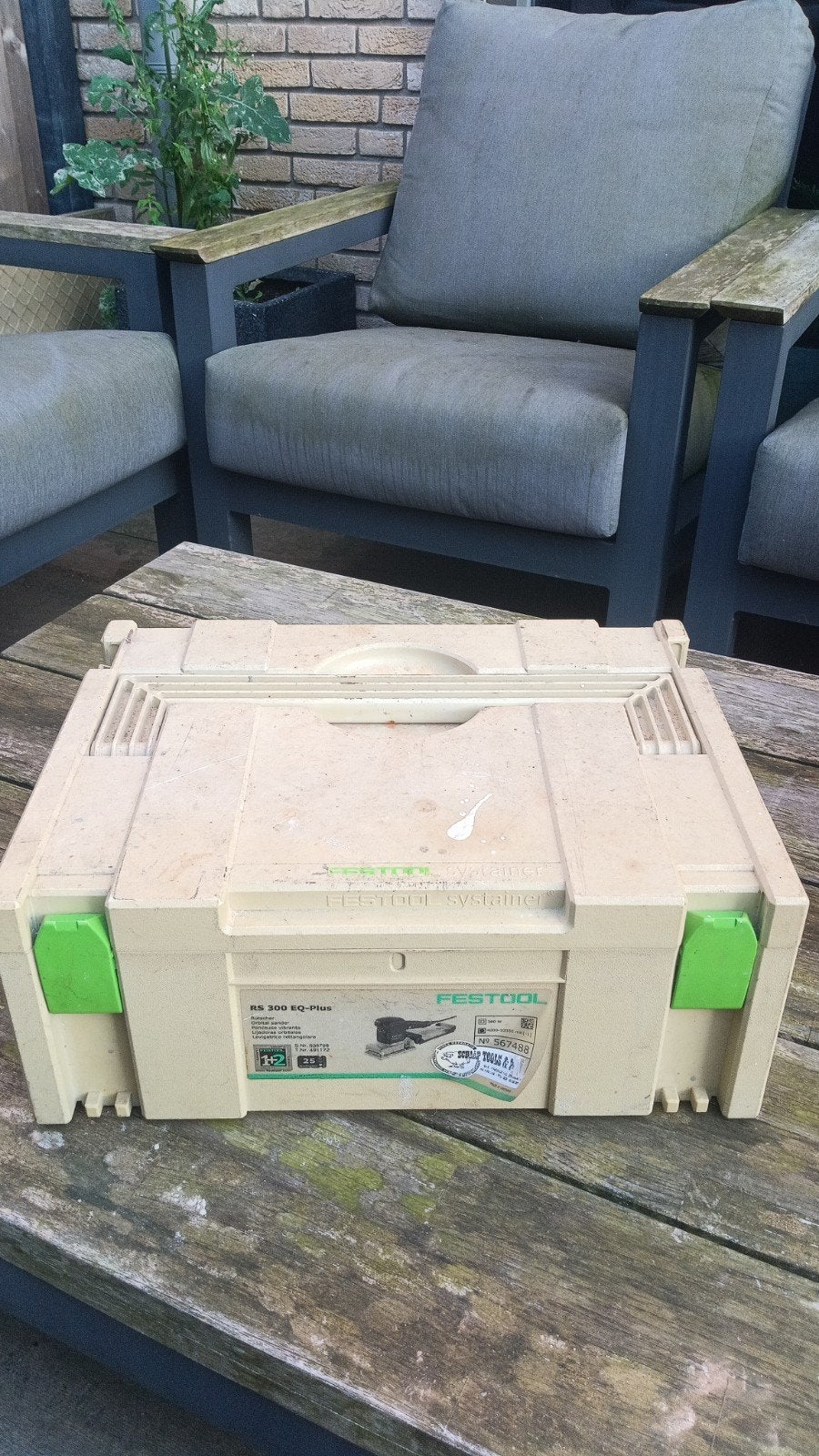 Festool Systainer 39,5x29,5x15,5 cm, compatibel met Makita, Ophalen of Verzenden, Gebruikt