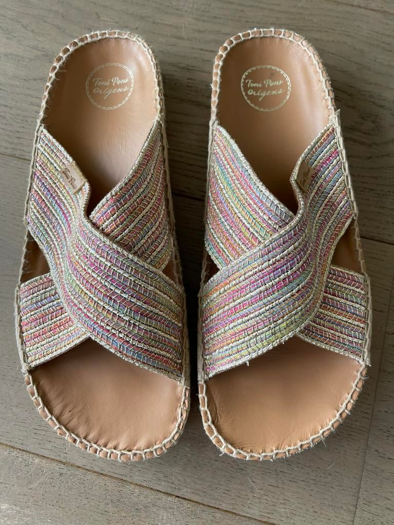Toni Pons slippers nieuw, leer mt. 42, Ophalen of Verzenden, Nieuw