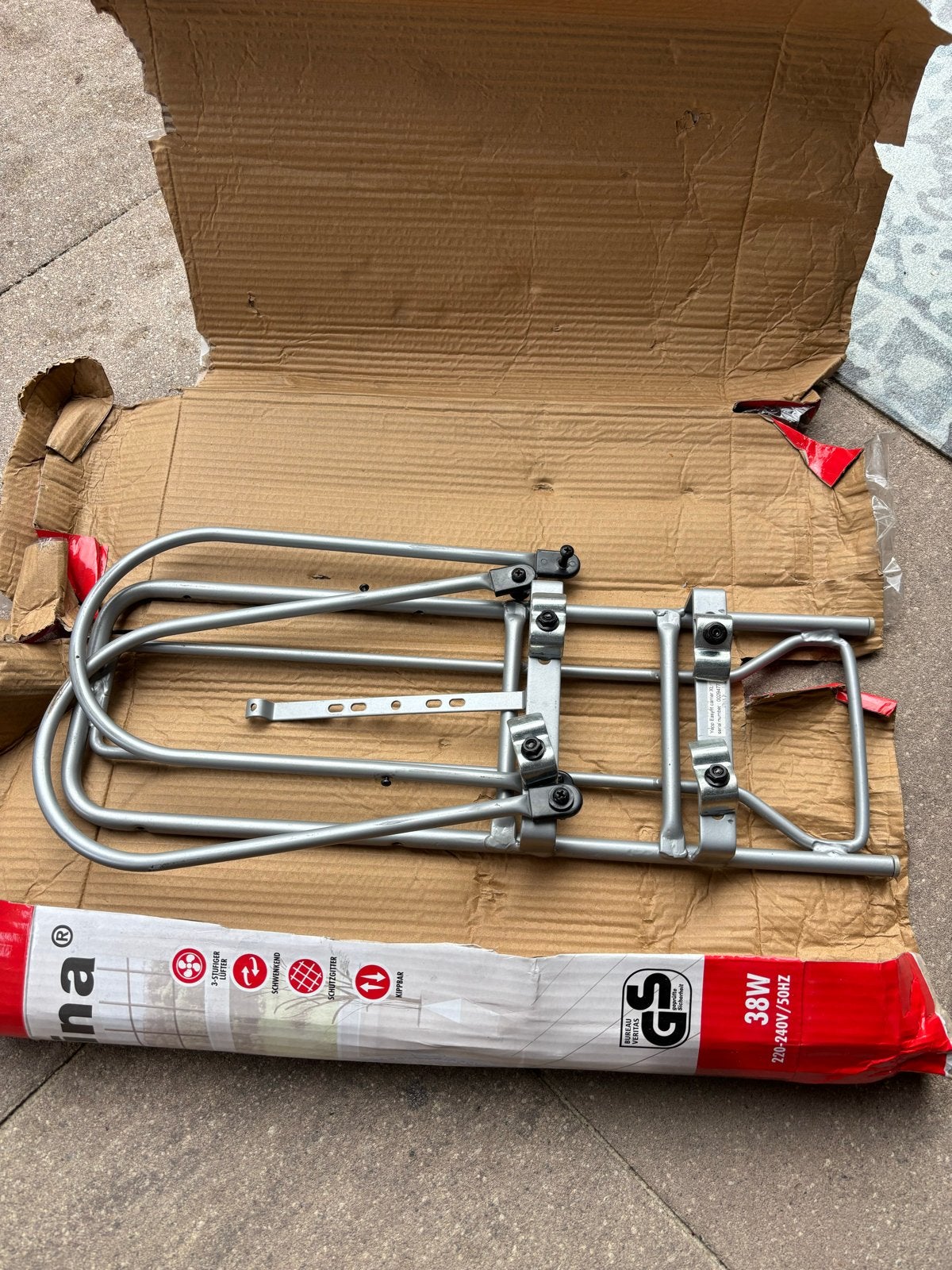 Fietsbagagedrager verlenger - Handig voor extra bagage, Ophalen of Verzenden, Zo goed als nieuw