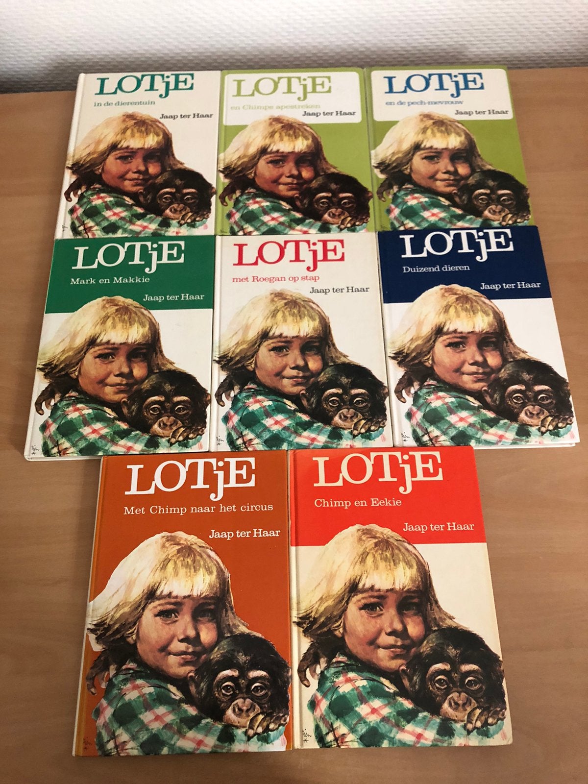 Prachtige serie Lotje in de dierentuin ea door Jaap ter Haar, Ophalen of Verzenden