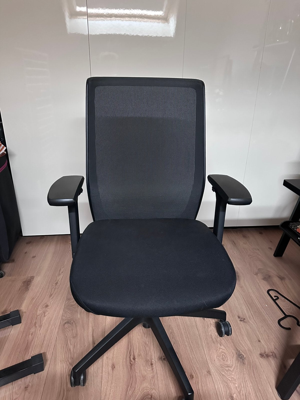 BENS 837 Bureaustoel - Comfortabel en Ergonomisch, Ophalen, Gebruikt, Zwart, Bureaustoel