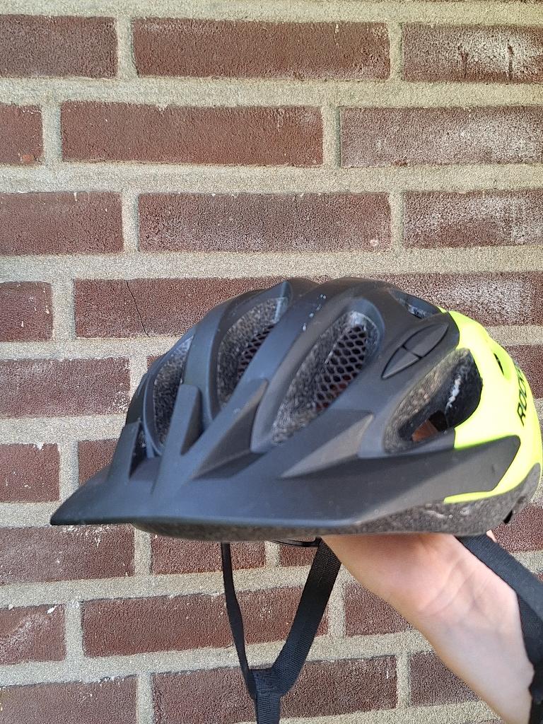 Fietshelm Rockrider, Ophalen, Zo goed als nieuw, Bovenkleding
