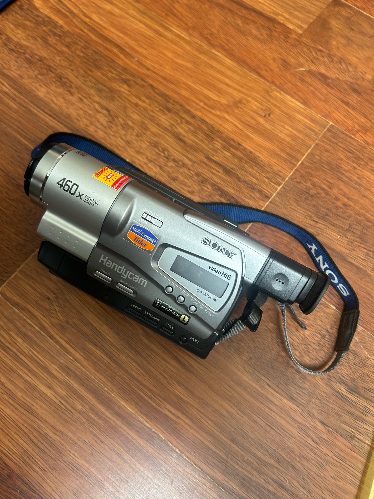 Sony Handycam CCD-TR718E Video Camera Recorder Hi8, Overige soorten, Zo goed als nieuw, Camera, Ophalen of Verzenden