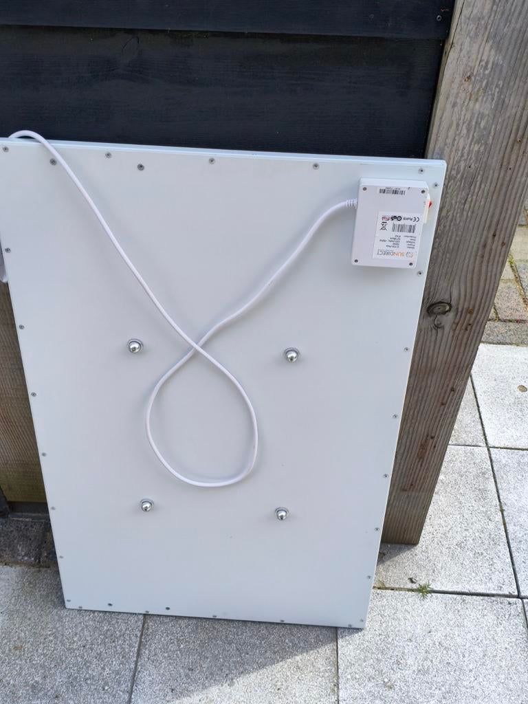 Infrarood paneel SunDirect IC700-Plus (700W), Ophalen, 500 tot 800 watt, Overige typen, Zo goed als nieuw