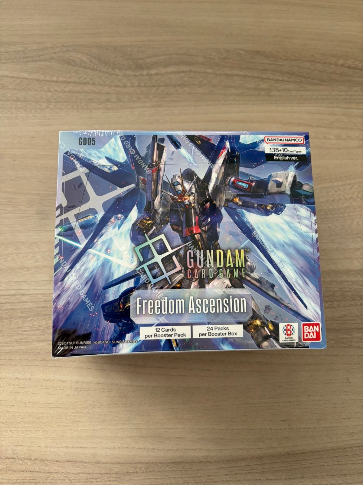 Gundam Card Game - Freedom Ascension Booster Box - GD-05, Ophalen of Verzenden, Zo goed als nieuw