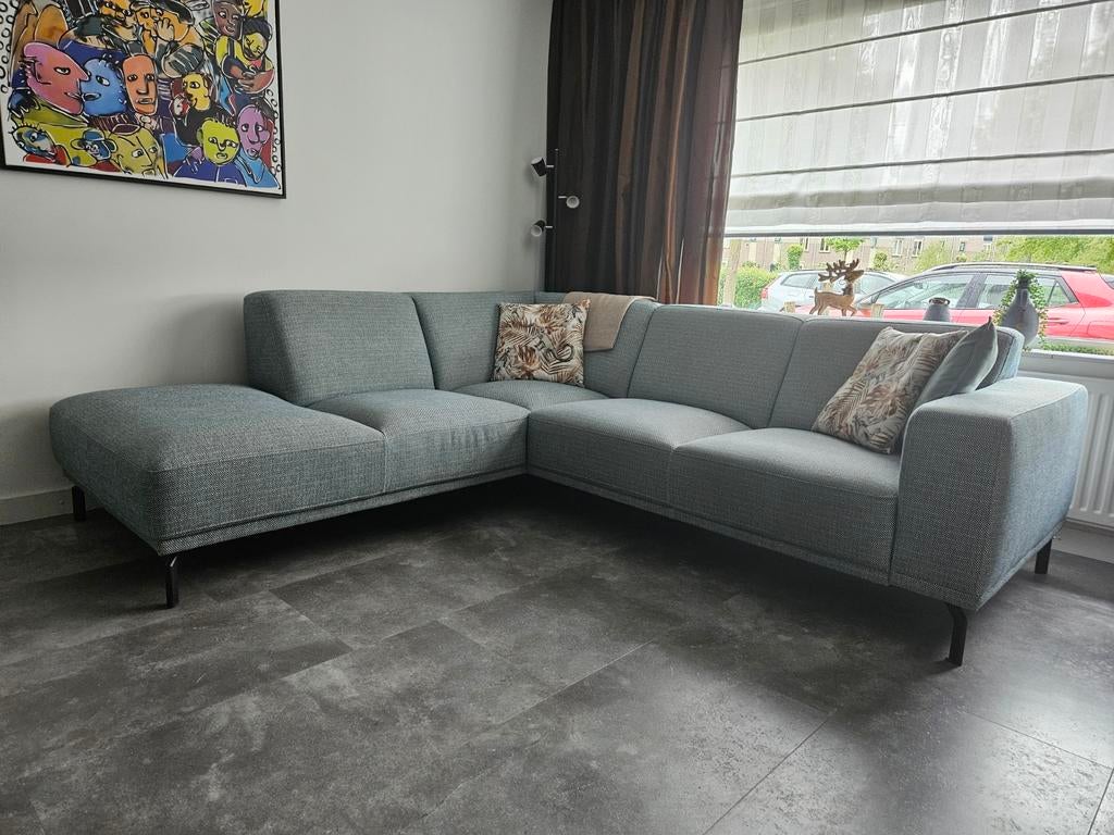 Hoekbank Montèl Viano - 250x220 cm, Huis en Inrichting, Banken | Bankstellen, Ophalen, Hoekbank, Driepersoons, Zo goed als nieuw
