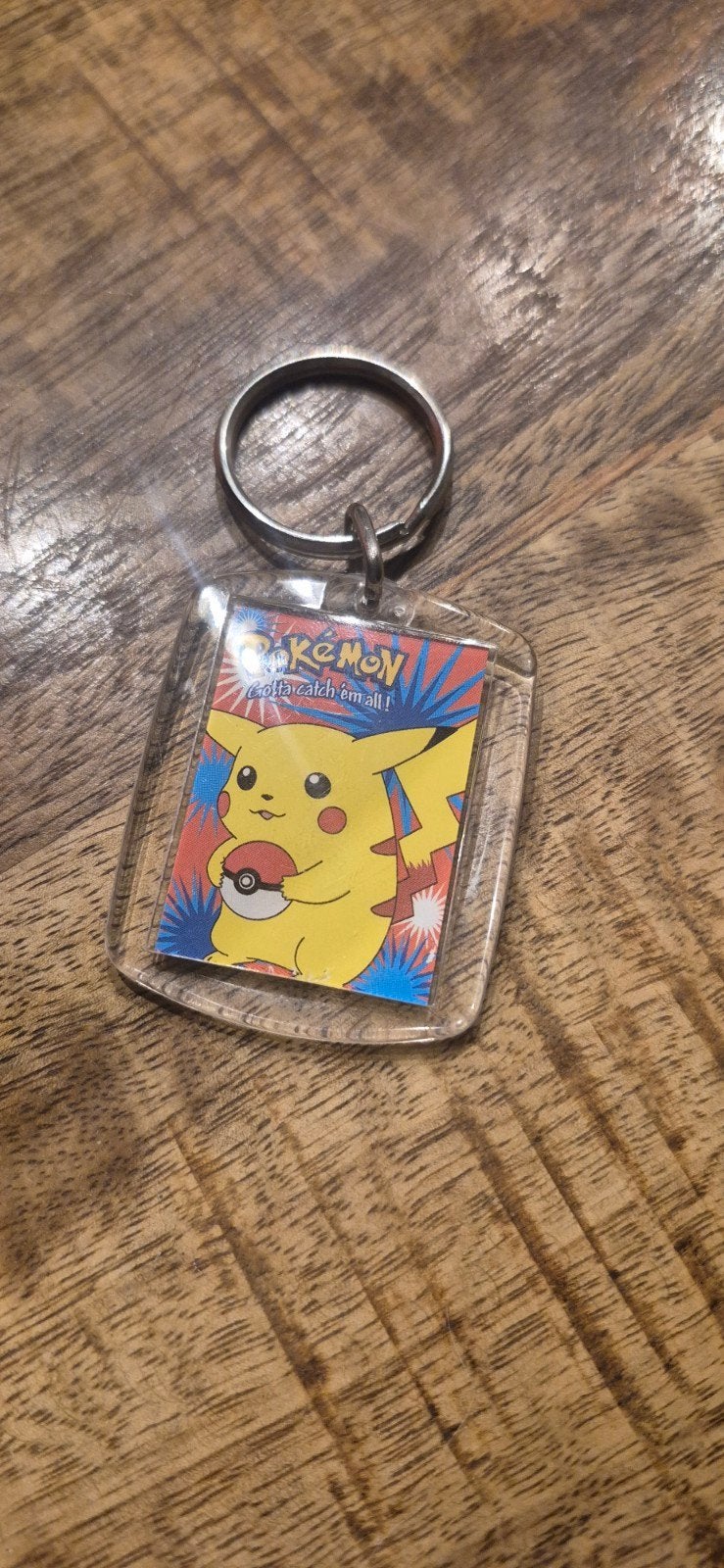 Pokémon Pikachu sleutelhanger - Gotta Catch 'Em All!, Ophalen of Verzenden, Zo goed als nieuw