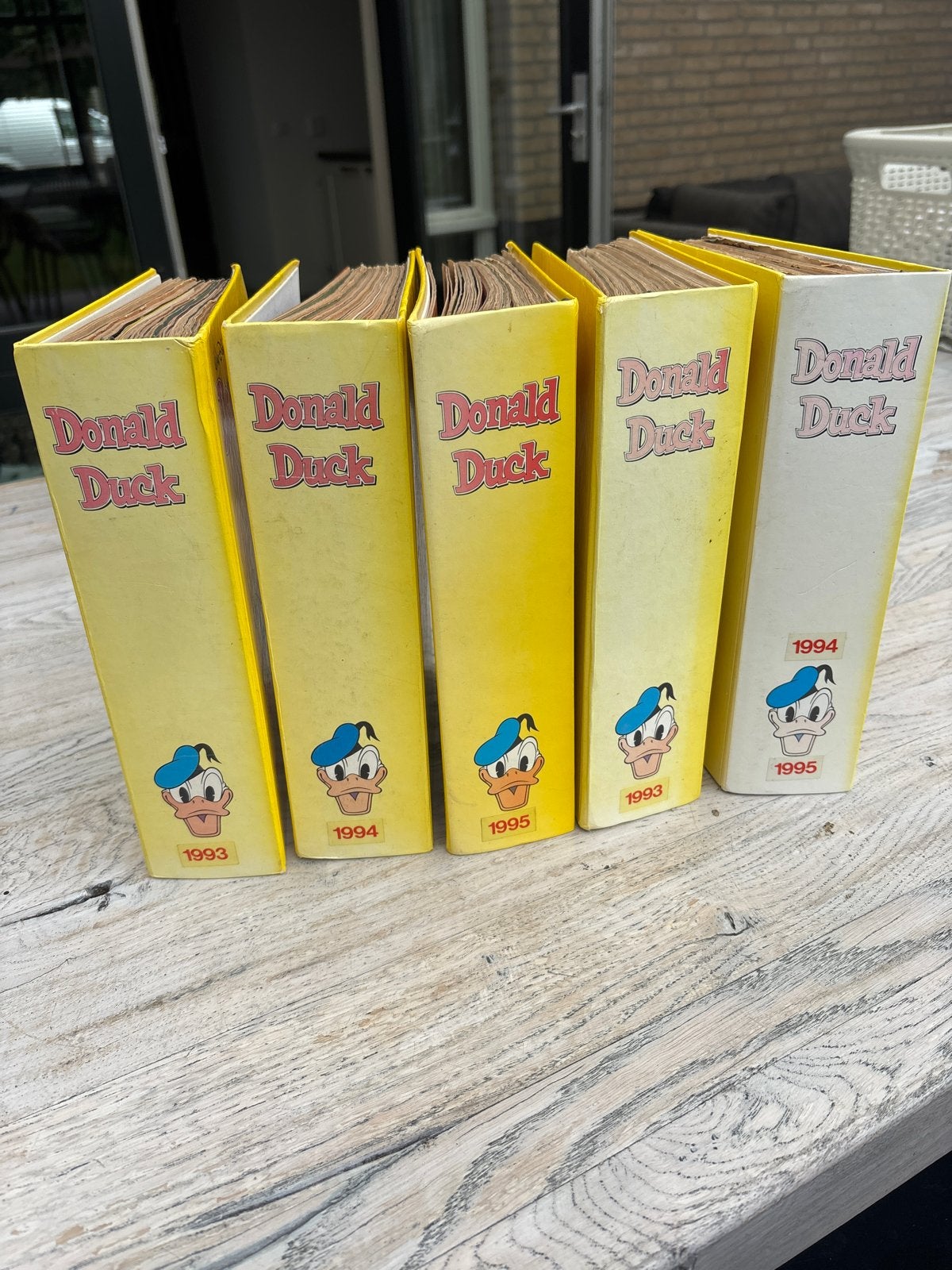 Donald Duck Jaargangen 1993-1995, Complete serie of reeks, Ophalen, Gelezen