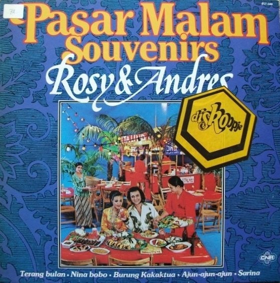 LP Rosie & Andres - Pasar Malam Souvenirs., Verzenden, Zo goed als nieuw, 12 inch