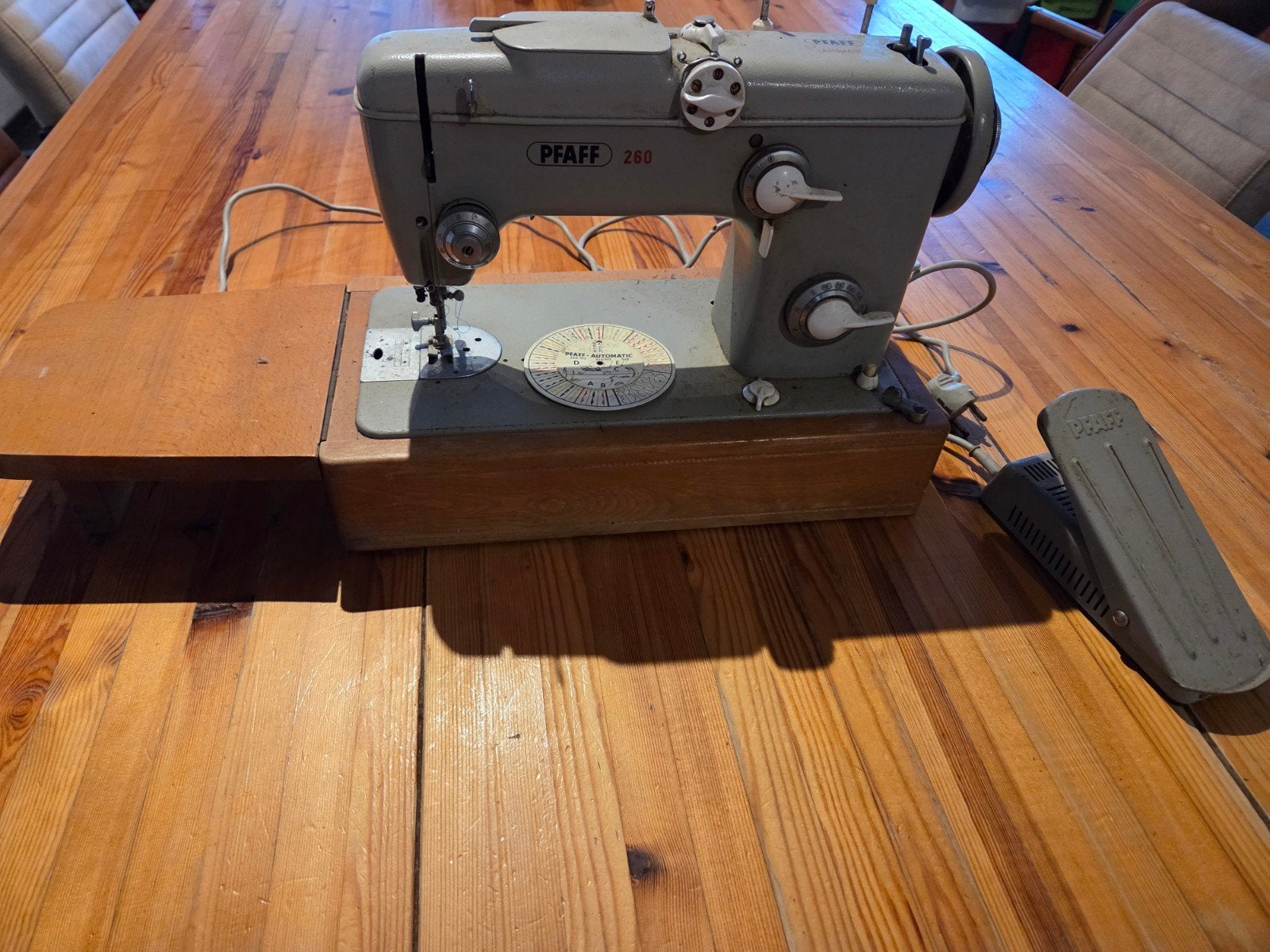 Pfaff 260 Naaimachine - Vintage, Ophalen, Gebruikt, Naaimachine, Pfaff