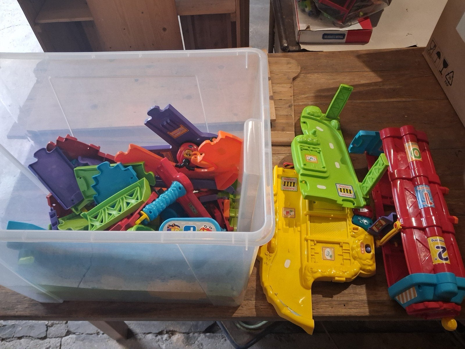 VTech Toet Toet Auto's Baan, Ophalen, Gebruikt, 2 tot 4 jaar