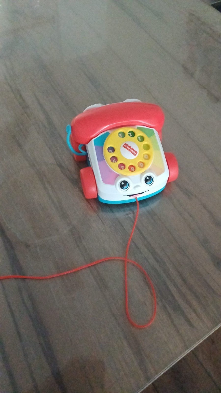 Fisher-Price Draaitelefoon - Zo goed als nieuw, Kinderen en Baby's, Ophalen, Zo goed als nieuw, Duw- of Trekspeelgoed, Met geluid
