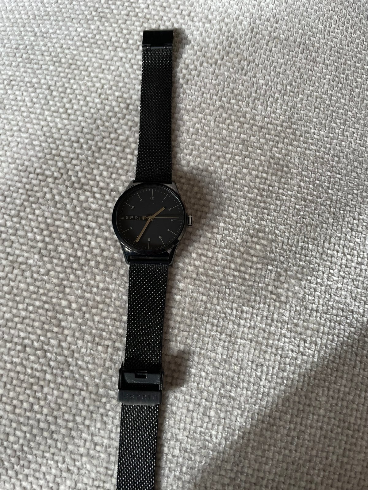 Esprit horloge dames zwart zo goed als nieuw, Ophalen of Verzenden, Zo goed als nieuw